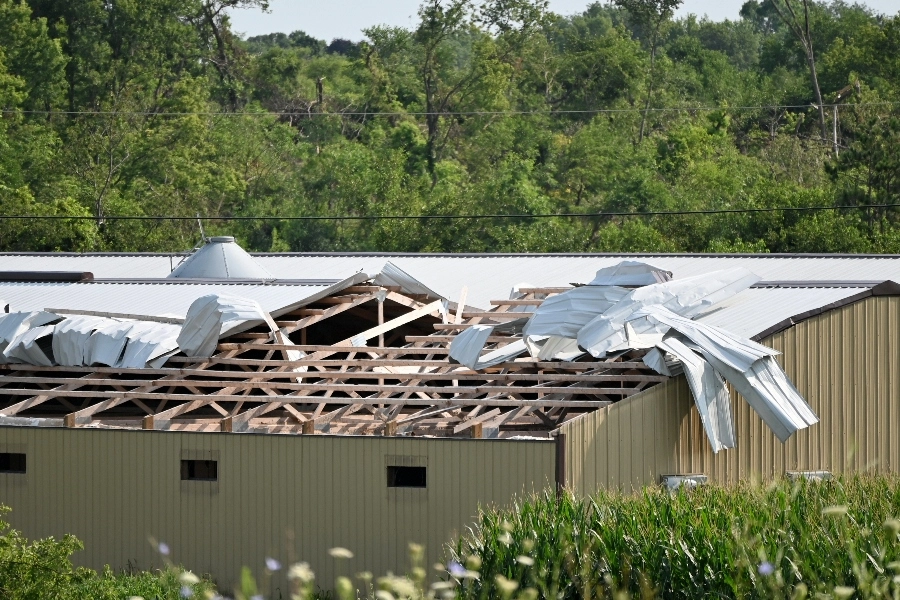 Commercial roof repair in Iowa City